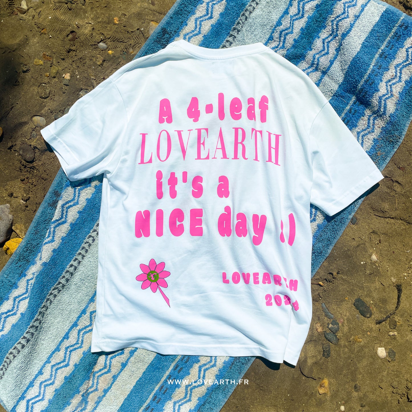 Tee Lucky White Lovearth